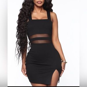 Fashion Nova Black Mini Dress